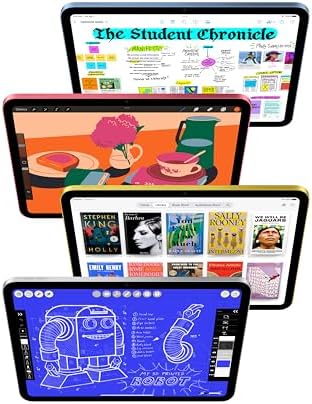 Apple iPad de 11 pulgadas: chip A16, modelo de 11 pulgadas, pantalla Liquid Retina, 128 GB, Wi-Fi 6, cámara frontal de 12 MP/trasera de 12 MP, Touch ID, batería de todo el día — Rosa