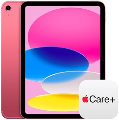 Apple iPad 11 inch  A16 chip  11 inch Model  Liquid Retina Display  128GB  Wi Fi 6  12MP Front/12MP Back Camera  Touch ID  All Day Battery Life   Pink