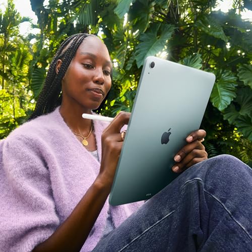 Apple iPad Air 11 inch with M3 chip Built for Apple Intelligence  Liquid Retina Display  128GB  12MP Front/Back Camera  Wi Fi 6E  Touch ID  All Day Battery Life   Space Gray