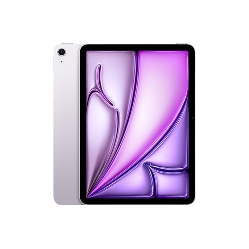 Apple iPad Air 11 inch with M3 chip Built for Apple Intelligence  Liquid Retina Display  128GB  12MP Front/Back Camera  Wi Fi 6E  Touch ID  All Day Battery Life   Purple