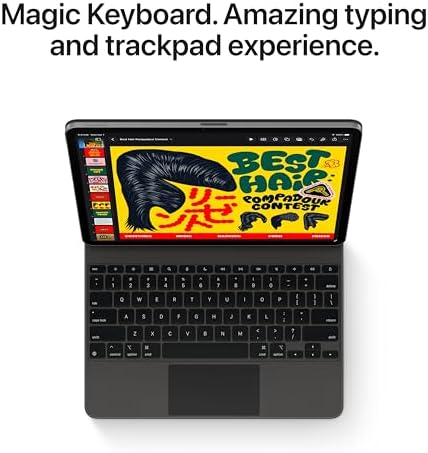 Apple iPad Air de 11 pulgadas (M4): pantalla de retina líquida, 256 GB, cámara frontal/trasera de 12 MP, Wi-Fi 7 con Apple N1, Touch ID, duración de la batería durante todo el día, color azul