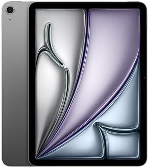 Apple iPad Air de 11 pulgadas (M4): pantalla de retina líquida, 128 GB, cámara frontal/trasera de 12 MP, Wi-Fi 7 con Apple N1, Touch ID, duración de la batería durante todo el día, color morado