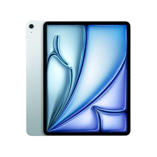 Apple iPad Air 13 inch with M3 chip Built for Apple Intelligence  Liquid Retina Display  512GB  12MP Front/Back Camera  Wi Fi 6E  Touch ID  All Day Battery Life   Blue