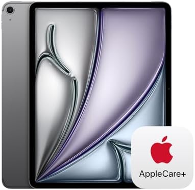 Apple iPad Air 13 inch with M3 chip Built for Apple Intelligence  Liquid Retina Display  128GB  12MP Front/Back Camera  Wi Fi 6E  Touch ID  All Day Battery Life   Space Gray