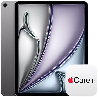 Apple iPad Air 13 inch  M4   Liquid Retina Display  128GB  12MP Front/Back Camera  Wi Fi 7 with Apple N1  Touch ID  All Day Battery Life   Space Gray