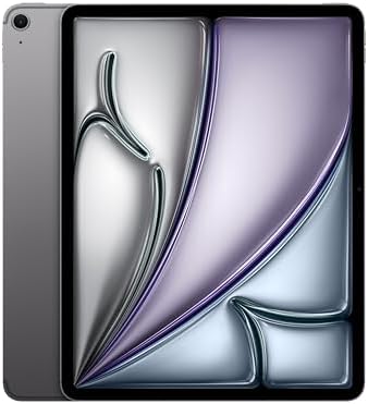 Apple iPad Air 13 inch  M4   Liquid Retina Display  128GB  12MP Front/Back Camera  Wi Fi 7 with Apple N1  Touch ID  All Day Battery Life   Space Gray