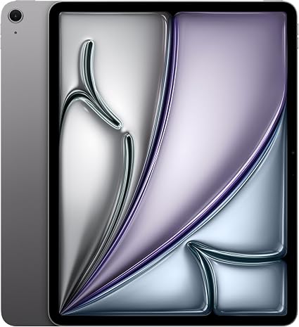 Apple iPad Air 13-inch (M4): Liquid Retina Display, 256GB, 12MP Front/Back Camera, Wi-Fi 7 with Apple N1, Touch ID, All-Day Battery Life — Space Gray