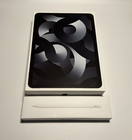 Apple iPad Air 5th Gen  M1  256GB   10 9in   Space Gray A2588 w/Apple Pencil 