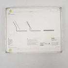Apple iPad Magic Keyboard for iPad Air 13 inch White   A3340   MDFW4LL/A