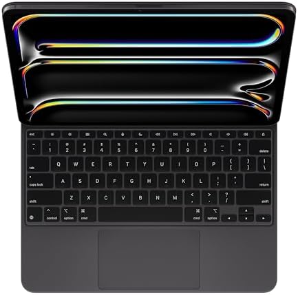 Apple iPad Magic Keyboard Case for iPad Pro 13 inch  M4 and M5   Great Typing Experience  Built in Trackpad  Function Row  US English   Black
