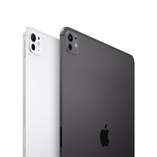 Apple - Tablet iPad Pro de 11 pulgadas con chip M4, para Apple Intelligence, pantalla Ultra Retina XDR, 256GB, cámara frontal y trasera 12 MP, escáner LiDAR, Wi-Fi 6E, Face ID, negro espacial