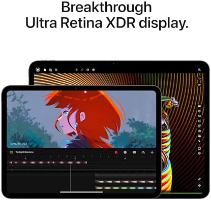 Apple iPad Pro 11 Inch  M4   Built for Apple Intelligence  Ultra Retina XDR Display  512GB  12MP Front/Back Camera  LiDAR Scanner  Wi Fi 6E   5G Cellular  All Day Battery Life   Space Black