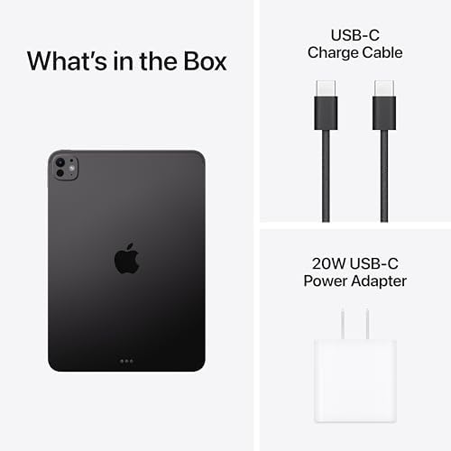 Apple iPad Pro 11 inch  M5   Ultra Retina XDR Display  256GB  Landscape 12MP Front Camera/12MP Back Camera  LiDAR Scanner  Wi Fi 7 with Apple N1  Face ID  All Day Battery Life   Space Black