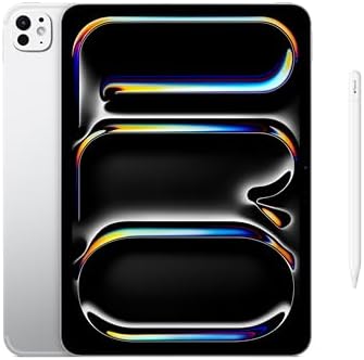 Apple iPad Pro 11 inch  M5   Ultra Retina XDR Display  256GB  Landscape 12MP Front Camera/12MP Back Camera  LiDAR Scanner  Wi Fi 7 with Apple N1  Face ID  All Day Battery Life   Silver