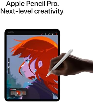 Apple iPad Pro 13 inch  M5   Ultra Retina XDR Display   256GB  LiDAR Scanner  Wi Fi 7 with N1  Face ID   Space Black with Pencil Pro