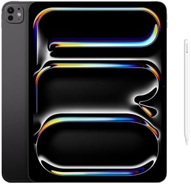 Apple iPad Pro 13 inch  M5   Ultra Retina XDR Display  1TB  Landscape 12MP Front Camera/12MP Back Camera  LiDAR Scanner  Wi Fi 7 with Apple N1  Face ID  All Day Battery Life   Space Black