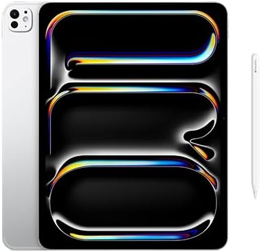 Apple iPad Pro 13 inch  M5   Ultra Retina XDR Display   256GB  LiDAR Scanner  Wi Fi 7 with N1  Face ID   Space Black with Pencil Pro