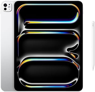 Apple iPad Pro 13 inch  M5   Ultra Retina XDR Display   256GB  LiDAR Scanner  Wi Fi 7 with N1  Face ID   Space Black with Pencil Pro
