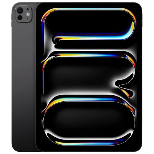 Apple iPad Pro 2024  11 inch  Wi Fi   Cellular  256GB    Space Black  Renewed