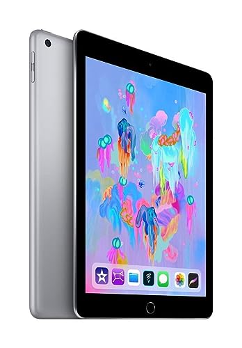 Apple - iPad (modelo 2018) de 9.7 pulgadas con WiFi, 32 GB, gris espacial (reacondicionado)