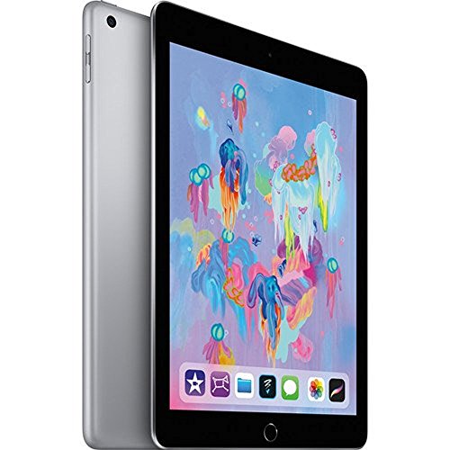 Apple - iPad (modelo 2018) de 9.7 pulgadas con WiFi, 32 GB, gris espacial (reacondicionado)