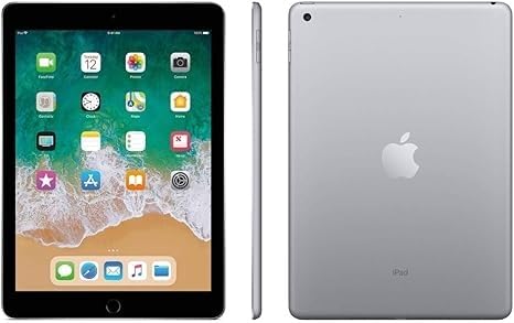 Apple - iPad (modelo 2018) de 9.7 pulgadas con WiFi, 32 GB, gris espacial (reacondicionado)