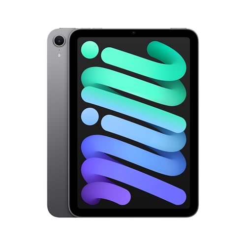 Apple iPad mini (A17 Pro): Apple Intelligence, pantalla de retina líquida de 8.3 pulgadas, 128 GB, Wi-Fi 6E, cámara frontal de 12 MP/trasera de 12 MP, Touch ID, duración de la batería durante todo el