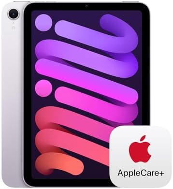 Apple iPad mini  A17 Pro   Apple Intelligence  8 3 inch Liquid Retina Display  128GB  Wi Fi 6E  12MP Front/12MP Back Camera  Touch ID  All Day Battery Life   Space Gray