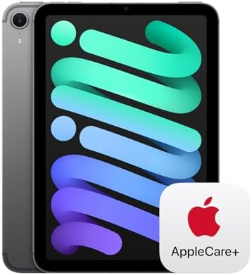 Apple iPad mini  A17 Pro   Apple Intelligence  8 3 inch Liquid Retina Display  128GB  Wi Fi 6E  12MP Front/12MP Back Camera  Touch ID  All Day Battery Life   Purple