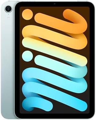 Apple iPad mini  A17 Pro   Apple Intelligence  8 3 inch Liquid Retina Display  128GB  Wi Fi 6E  12MP Front/12MP Back Camera  Touch ID  All Day Battery Life   Space Gray