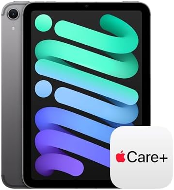 Apple iPad mini  A17 Pro   Apple Intelligence  8 3 inch Liquid Retina Display  128GB  Wi Fi 6E  12MP Front/12MP Back Camera  Touch ID  All Day Battery Life   Space Gray