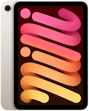 Apple iPad mini  A17 Pro   Apple Intelligence  8 3 inch Liquid Retina Display  128GB  Wi Fi 6E  12MP Front/12MP Back Camera  Touch ID  All Day Battery Life   Space Gray