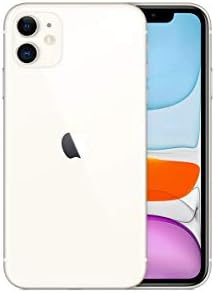 Apple - iPhone 11, 128GB, desbloqueado - blanco (renovado)