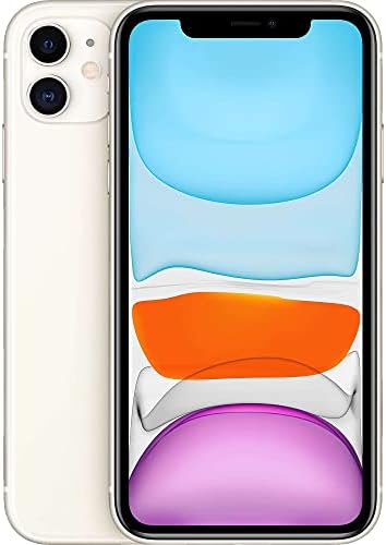 Apple - iPhone 11, 128GB, desbloqueado - blanco (renovado)