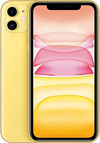 Apple iPhone 11, 128GB, Amarillo (Reacondicionado)