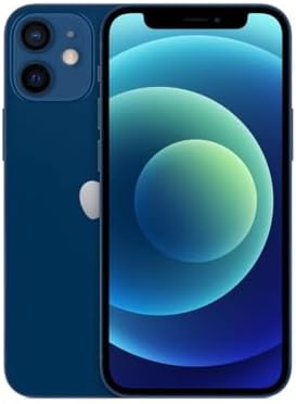 Apple iPhone 12 Mini  64GB  Blue   Unlocked  Renewed 