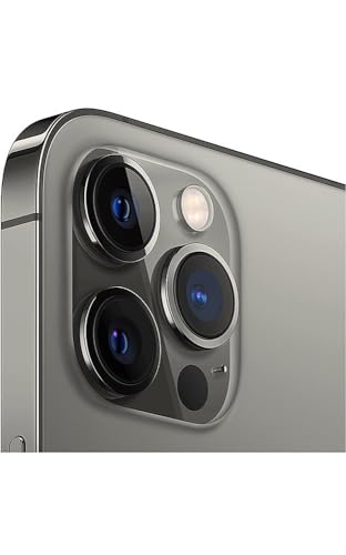 Apple iPhone 12 Pro Max 5G, versión estadounidense, 128GB, grafito, desbloqueado (reacondicionado).