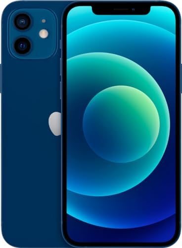 Apple iPhone 12  64GB  Blue   Unlocked  Renewed 