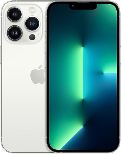 Apple iPhone 13 Pro  128GB  Silver   Unlocked  Renewed 