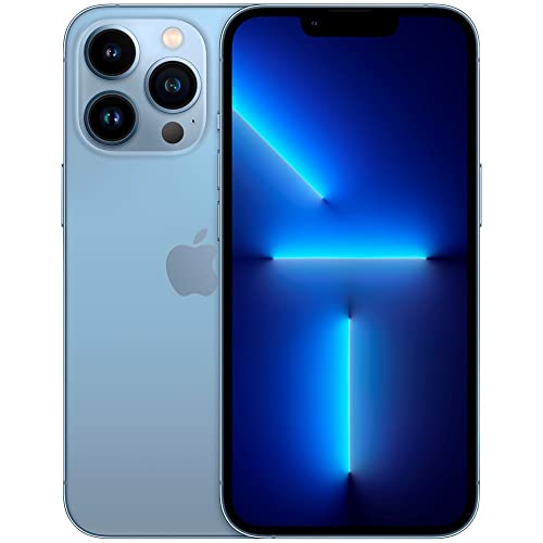 Apple iPhone 13 Pro Max  128GB  Sierra Blue   Unlocked  Renewed 