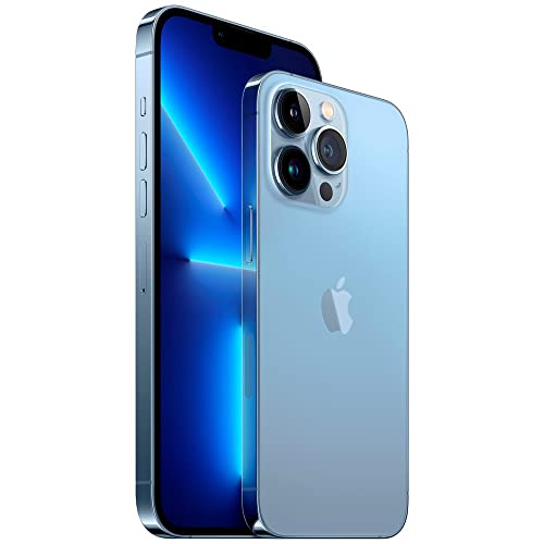 Apple iPhone 13 Pro Max  128GB  Sierra Blue   Unlocked  Renewed 