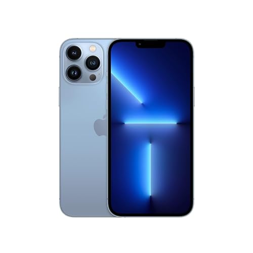 Apple iPhone 13 Pro Max  128GB  Sierra Blue   Unlocked  Renewed 