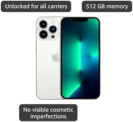 Apple iPhone 13 Pro Max  Renewed   128GB  Graphite   Unlocked