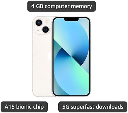 Apple iPhone 13  Renewed   128GB  Midnight   Unlocked