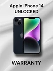 Apple iPhone 14 128 GB Black Unlocked Verizon  AT&T  T Mobile Very Good