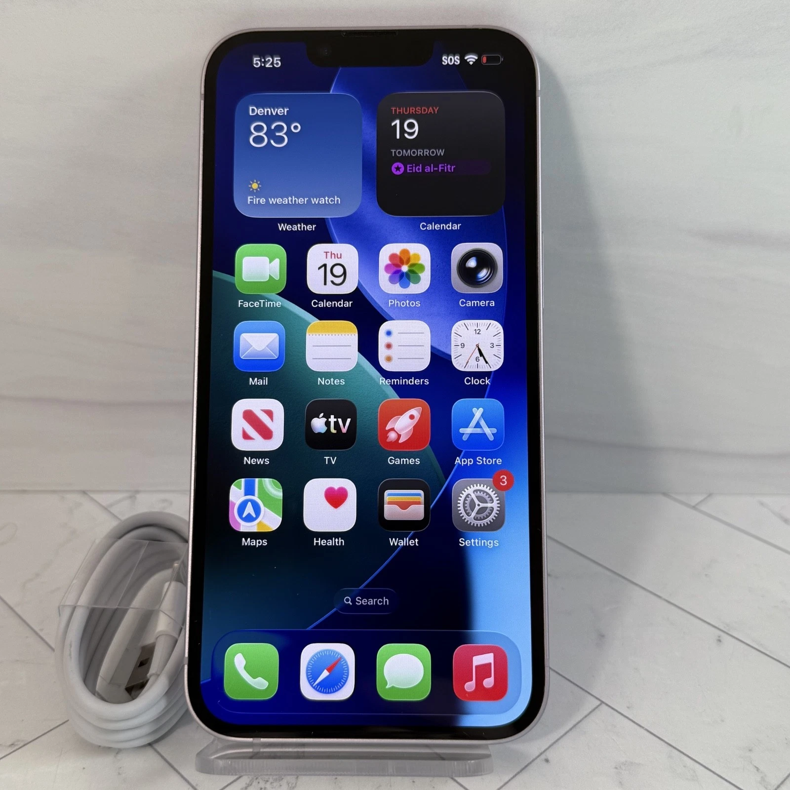 Apple iPhone 14 128 GB Purple Unlocked Verizon AT&T metro T Mobile #A34
