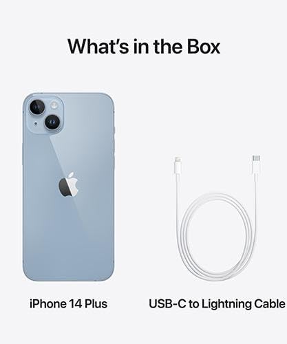 Apple iPhone 14 Plus  128GB  Blue for AT&T  Renewed 