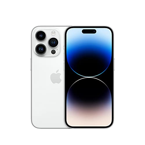Apple - iPhone 14 Pro, 256 GB, plateado, desbloqueado (reacondicionado).