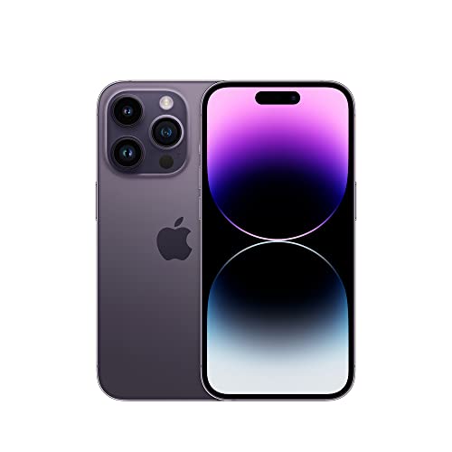 Apple iPhone 14 Pro  256GB  Deep Purple   Unlocked  Renewed Premium 
