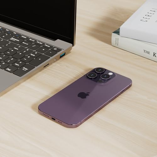 Apple iPhone 14 Pro  256GB  Deep Purple   Unlocked  Renewed Premium 